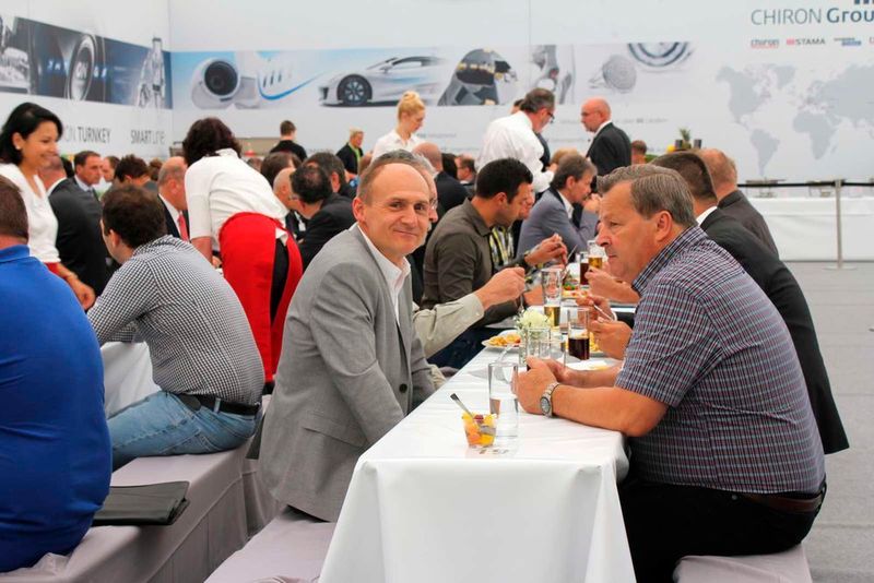 Auch die kulinarischen Bedürfnisse der Chiron-Gäste konnten bestens erfüllt werden. (Matz / Chiron)