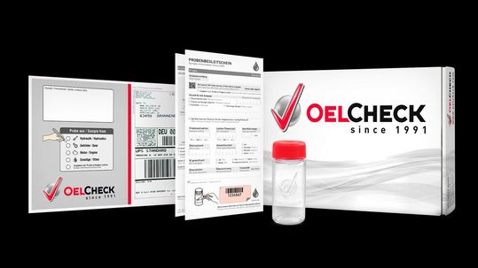 Anhand der Analysesets lassen sich unter anderem Öle und Kraftstoffe auf ihre Zusammensetzung überprüfen. Die genauen Ergebnisse finden Kunden im beigelegten Laborbericht.(Bild:  Oelcheck GmbH)