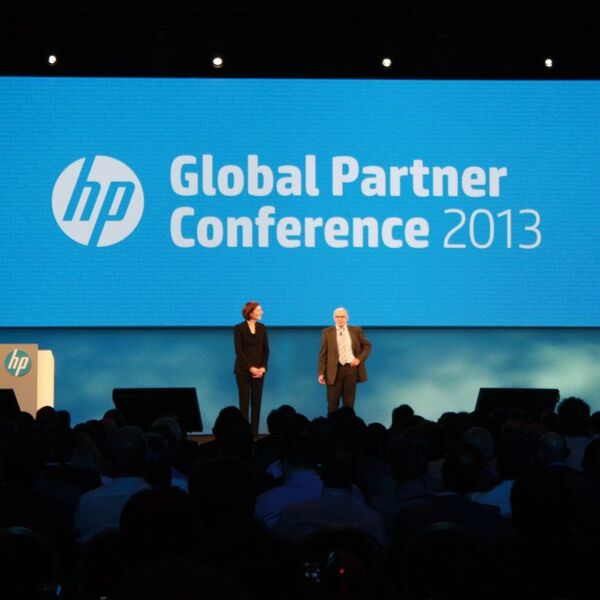 Willkommen auf der HP Global Partnerconference 2013  in Las Vegas. (ITBN)