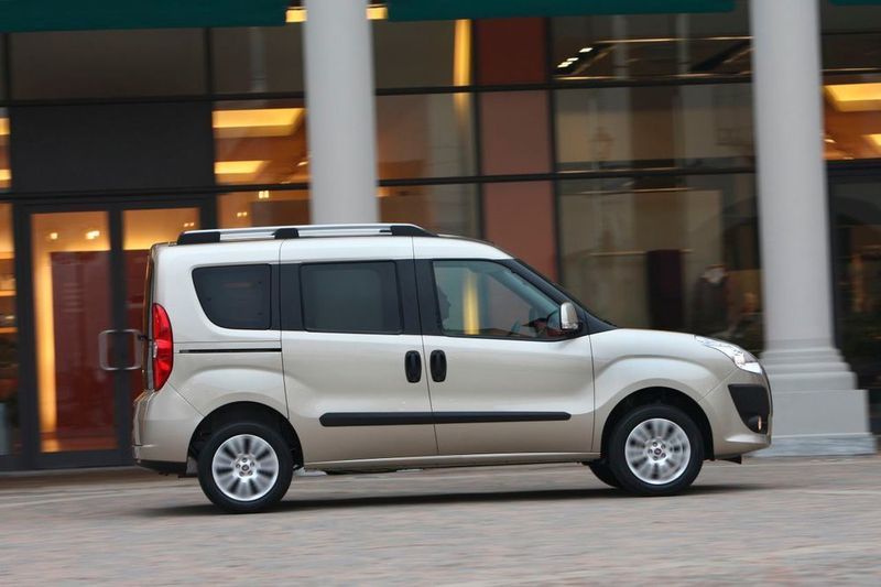 Fiat Doblo 1.6 Multijet aus dem Jahr 2010, Euro 5, NOx-Ausstoß laut UBA: 1.483 mg/km. (Fiat)