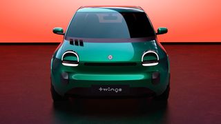 Renault gibt in Paris einen Ausblick auf den kommenden Elektro-Twingo. (Bild: Renault)