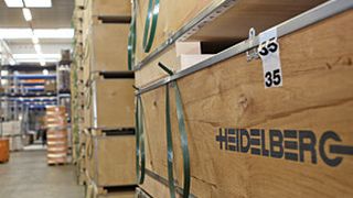 Die Druckexperten von Heidelberg vertrauen ihre Supply Chain dem Logistikdienstleister Fritz-Gruppe an. (Bild: Heidelberger)