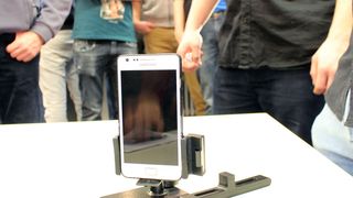 Beim Konstruktionswettbewerb überzeugten die Erstsemesterstudenten an der Hochschule Heilbronn mit Erfindungsreichtum und technischem Geschick. (Bild: Hochschule Heilbronn)