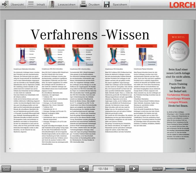 Wissenswertes über Schweißtechnik - entweder als Internet- oder Printausgabe. (Bild: Lorch)