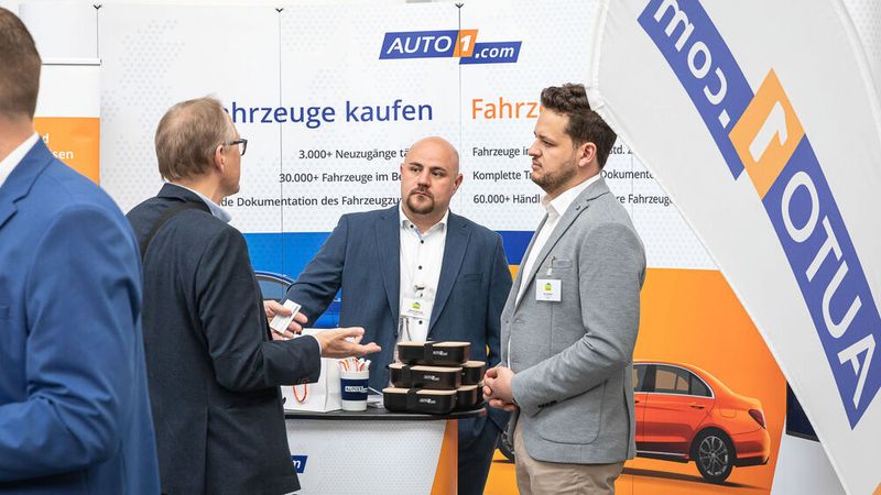 Regelmäßig dabei ist Auto1.com, die auf der ReMa Expo über ihre Remarketingplattform informierten. (Bild: Stefan Bausewein)