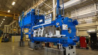 Zum Strangpressen werden Anlagen dieser Art genutzt. (Marc Soracco Photography Inc.)