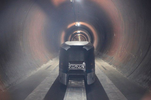 ...mussten die Kapseln der Wettbewerber fahren. (WARR Hyperloop)