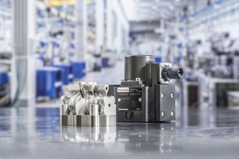 3D-Druckverfahren unterstützen die variantenreiche Fertigung. (Bosch Rexroth)