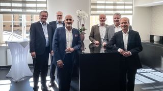 Der Vorstand des VLB wird größer (v.l.): Olaf Heptner (GF), Dr. Klaus Vatter, Thomas Linse, Eugen Talmann (Präsident FEM R+S), Christian Jünemann und Dirk Schulz. (Bild: VLB)