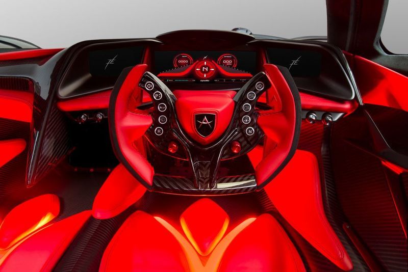 Eindrucksvoll ist auch der Blick in den Innenraum. (Apollo Automobil)