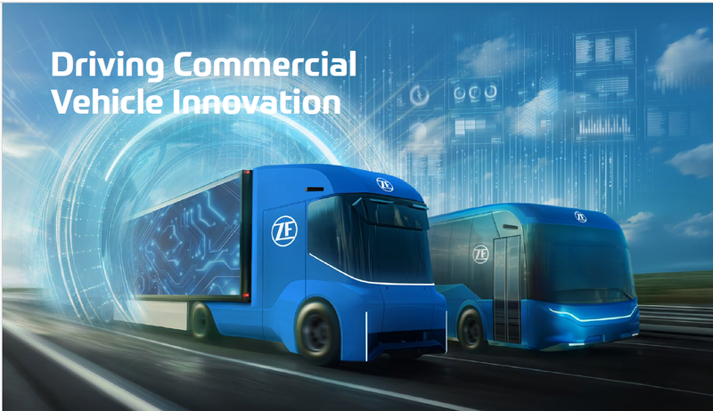 The decarbonization of commercial vehicles will be a key topic at IAA Transportation next week. ZF is advocating for a more technology-neutral approach.(Image: ZF)