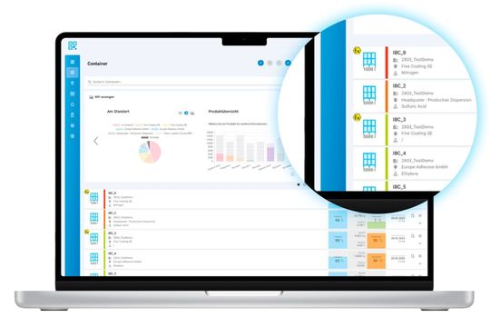 Blick auf die Packwise-Flow-Plattform für die Supply-Chain-Beobachtung und -Automatisierung.(Bild:  Packwise)