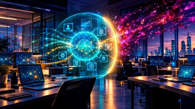 Die Endpoint-Security-Lösung Aurora Adaptive Threat Protection von Arctic Wolf nutzt KI, um Angriffe anhand verdächtiger Verhaltensmuster frühzeitig zu erkennen und zu unterbrechen.(Bild:  Dall-E / KI-generiert)
