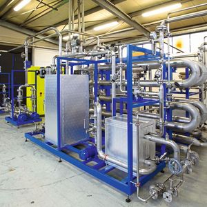 EnviroDTS Sterifix E15000 Abwassersterilisationsanlage zur sicheren Inaktivierung wirksamer Abwasserbestandteile.(Bild:  Enviro Water Group)