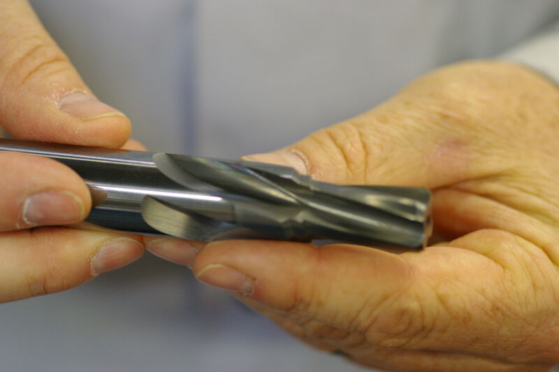L'un des plus gros modèle d'outils fabriqué chez Mikron Tool à Agno. (Image: MSM / JR Gonthier)