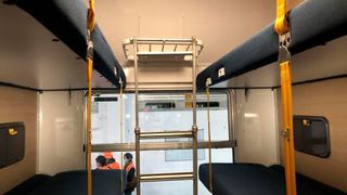 Nachtzugabteil eines französischen SNCF-Wagens (SNCF)