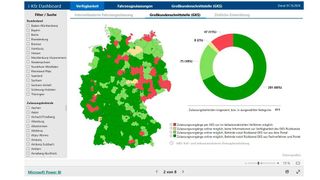 Föderalismus in Deutschland: Der Status von i-Kfz ist vom technischen Stand der einzelnen Zulassungsbehörden abhängig. (Bild: BMDV, Screenshot: »kfz-betrieb«)
