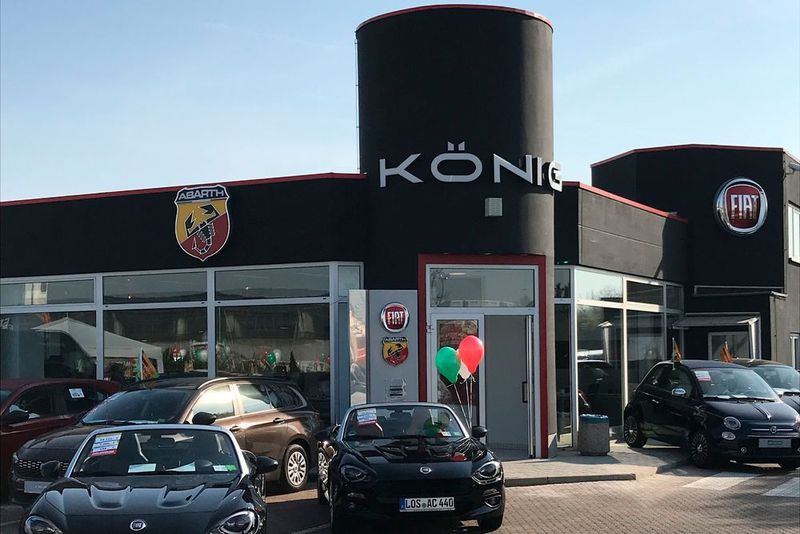 Das Autohaus König hat den ehemaligen Erfurter Toyota-Standort in drei Monaten zur Fiat-Filiale umgebaut. (Bild: Dirk Schumacher)