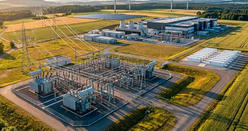 Flexible Netzanschlüsse ergänzen den Netzausbau: Sie schaffen keine neue Stromerzeugung, können aber vorhandene Netzkapazitäten gezielter nutzen und so zusätzliche Rechenzentrumsleistung ermöglichen.(Bild:  Gemini / KI-generiert)
