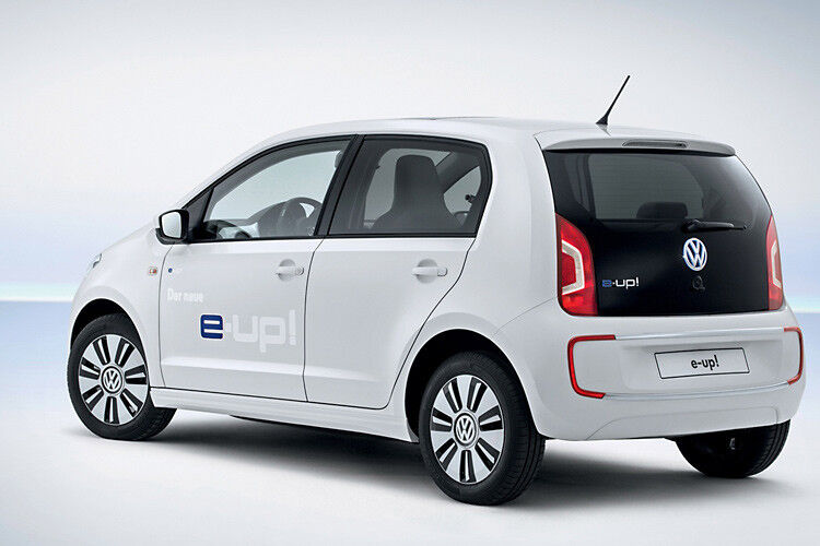 Den Antrieb des E-Up übernimmt ein in der Spitze 60 kW/82 PS starker Elektromotor, der eine Dauerleistung von 40 kW/55 PS bereitstellt. (Foto: Volkswagen)