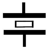 This image shows the basic symbol of a transducer. (Source:  Venus Kohli)