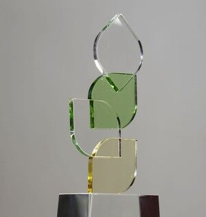 Auf der Hannover Messe 2014 wurden Altair und Manz mit dem Award für nachhaltige Produktion ausgezeichnet. (Bild: Altair)