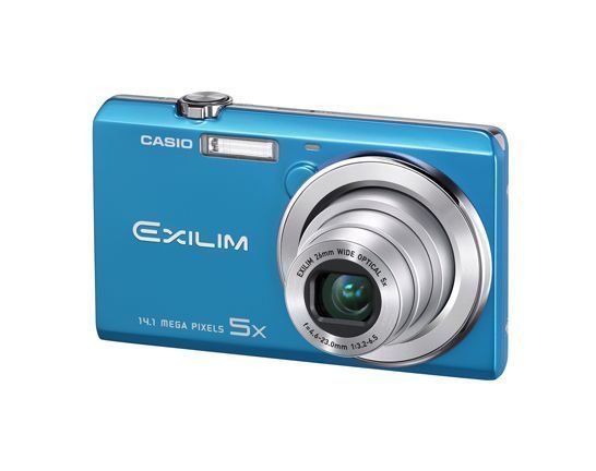 Die Casio-Kamera EX-ZS10 bieten eine Auflösung von 14 Megapixeln und einen fünffachen Zoom mit 26 Millimeter Weitwinkelobjektiv. (Archiv: Vogel Business Media)