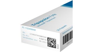 Die Packungen verschreibungspflichtiger Arzneimittel, die Hersteller neu in den Verkehr bringen, erhalten zwei zusätzliche Sicherheitsmerkmale, die direkt vor der Abgabe an den Patienten überprüft werden.  (Securpharm e.V.)