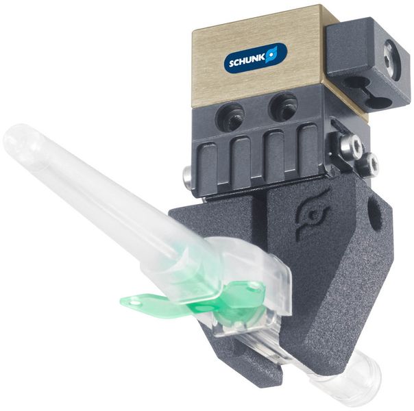 Das 3D-Designtool eGrip verkürzt die Konstruktions- und Bestellzeit für individuell geformte Greiferfinger auf gerade einmal 15 Minuten. (Bild: Schunk)