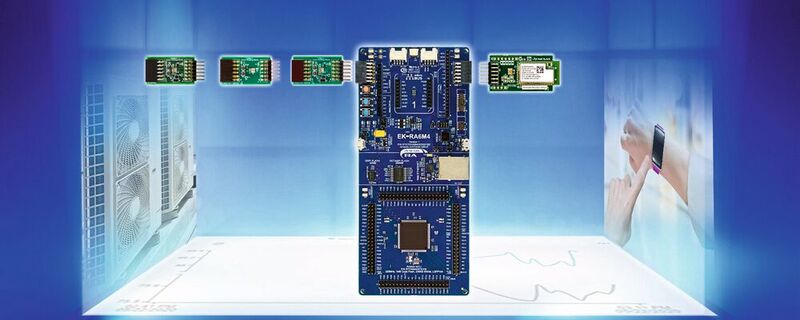 Das „Quick-Connect“-System besteht aus standardisierten Boards und Schnittstellen, die es Entwicklern ermöglichen, eine breite Palette von Sensoren schnell und einfach an MCU/MPU-Boards anzuschließen. 