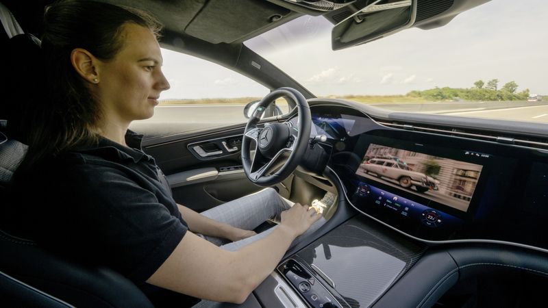 In China gelten strengere Regeln für das automatisierte Fahren.(Bild:  Mercedes-Benz)