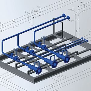 Mit dem Zusatzmodul M4 ISO können alle in der Creo Piping oder MPDS4 Planung enthaltenen Rohrleitungen per Knopfdruck in Rohrleitungsisometrien umgewandelt werden.