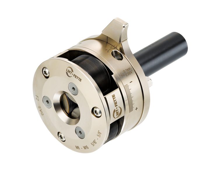 Bild 1: Der neue Rollkopf Evoline verbessert die Bedienerfreundlichkeit bei der Gewindeherstellung. (Bild: LMT)