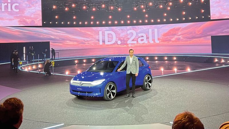 VW-Markenchef Thomas Schäfer: „Wir wollen Autos für jedermann anbieten und zu einer echten Love Brand werden.“ (Bild: Dirk Kunde)