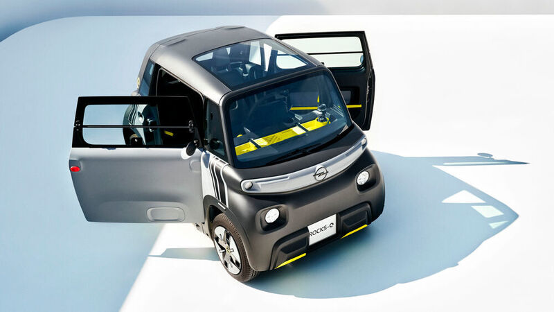 Der Zweisitzer hat eine Reichweite von bis zu 75 Kilometern.  (Opel)