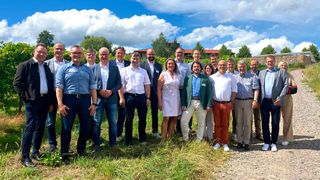 Die Teilnehmer des Pressesprecher-Herbstseminars in Edenkoben (Bild: Doris S. Pfaff - VCG)