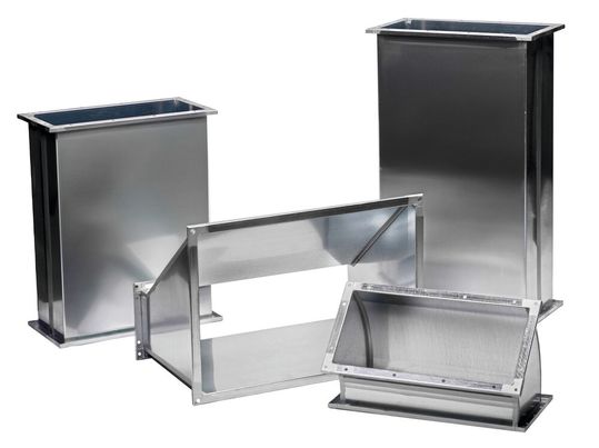 Modulare Vielfalt: Die zertifizierte Hygieneausführung des Luftkanals ist in verschiedenen Bauformen erhältlich.(Bild:  Berliner Luft Technik)