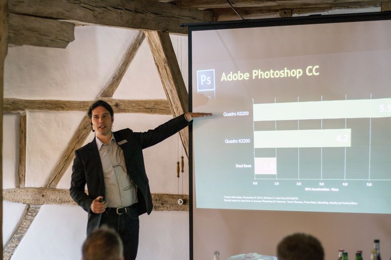 Vortrag von Stefan Hummel - PNY Technologies (Bild: Extra Computer)