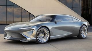 Auch Buick wird elektrisch. Das Wildcat EV Konzept gibt Ausblick auf die Designsprache der künftigen Stromer. (Bild: Buick)