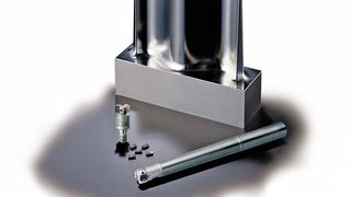 La nouvelle fraise GF1, fraise à plaquettes de forme tonneau avec géométrie spéciale. (MMC Hitachi Tool)