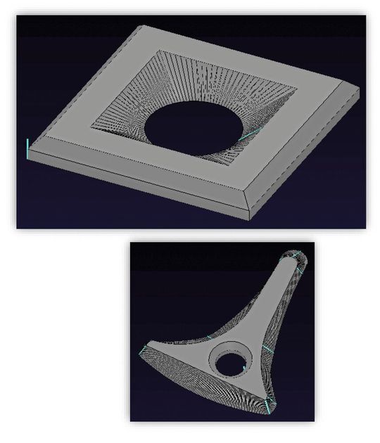 Mit aktuellen Funktionen in der 3D-CAD/CAM-Software von Lantek lässt sich das Schneiden  komplexer 3D-Fasen einfach und komfortabel programmieren.(Bild:  Lantek)