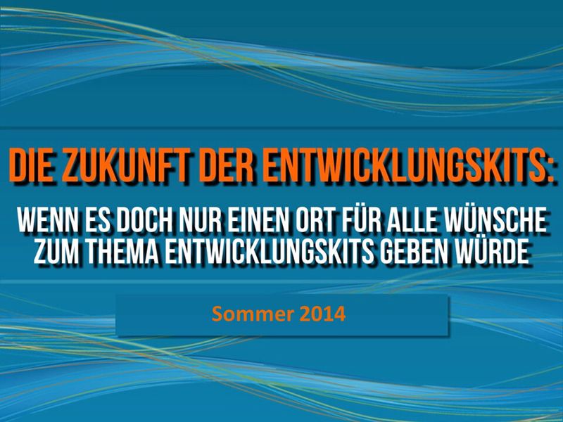`Die Geschichte des Entwicklungskits´von element14: (Bild: element14)