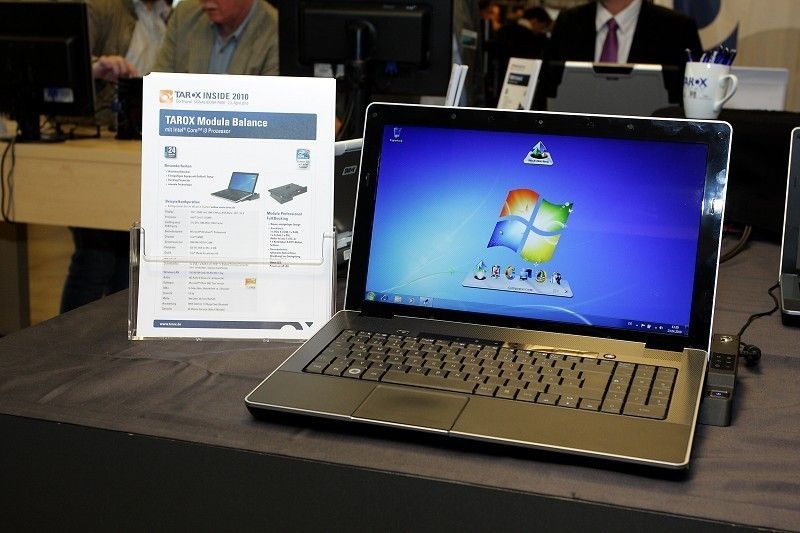 Die neue Tarox-Business-Notebook-Plattform (Archiv: Vogel Business Media)