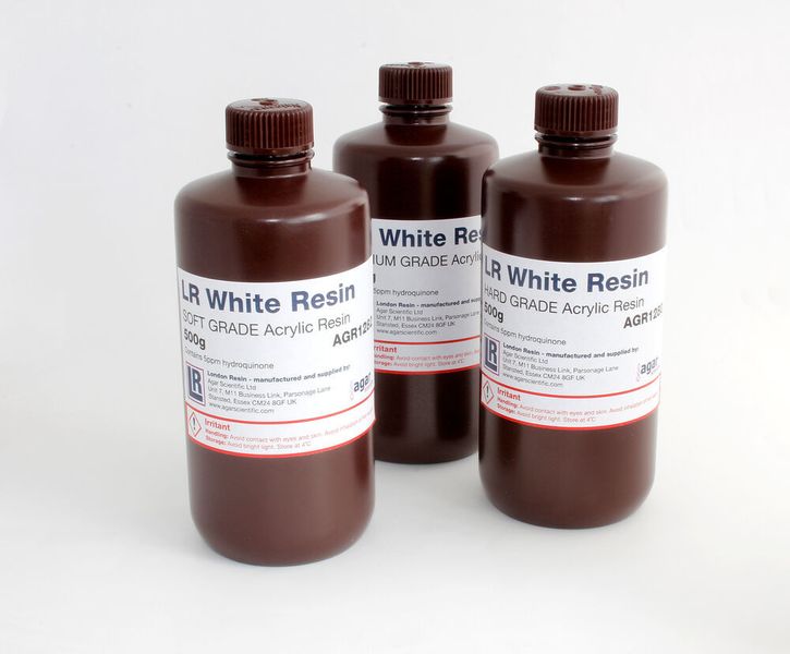 London Resin Company produces acrylic resins for microscopists. (London Resin Company)