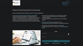 Über das Portal der „Bescheinigungsstelle Forschungszulage“ lässt sich ein Förderantrag selbsständig einreichen. (Bild: BSFZ)