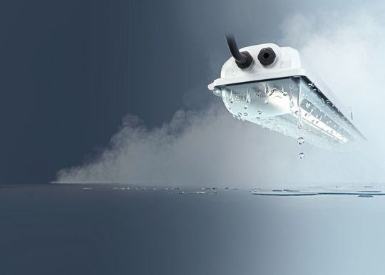 Die LED-Langfeldleuchten Exlux PRO 6002 und 6009 sind nicht nur hoch effizient, sondern auch zukunftssicher.(Bild:  R.Stahl)