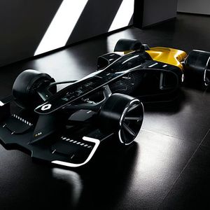 Renault stellt mit dem R.S. 2027 Vision seine Vorstellung künftiger Formel-1-Fahrzeuge.