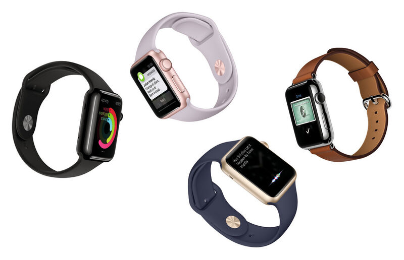 Die Apple Watch gibt es in neuen Farben. (Bild: Apple)