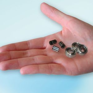 Miniatur-Lagertechnik ist prädestiniert für kompakte, leistungsstarke Leichtbau-Konstruktionen.