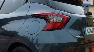 Die expressive Designsprache des neuen Nissan Micra wird besonders am Heck deutlich. (Rosenow/»kfz-betrieb«)